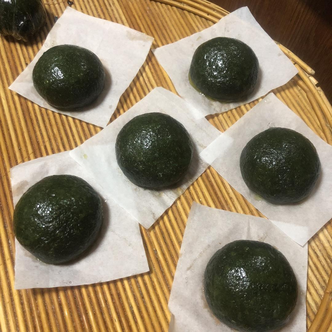 《Tinrry+》咸蛋黄肉松青团+红豆沙青团