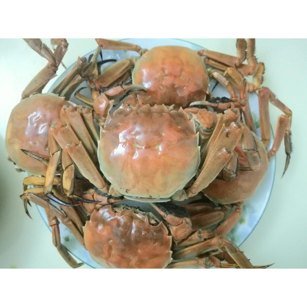 清蒸大闸蟹