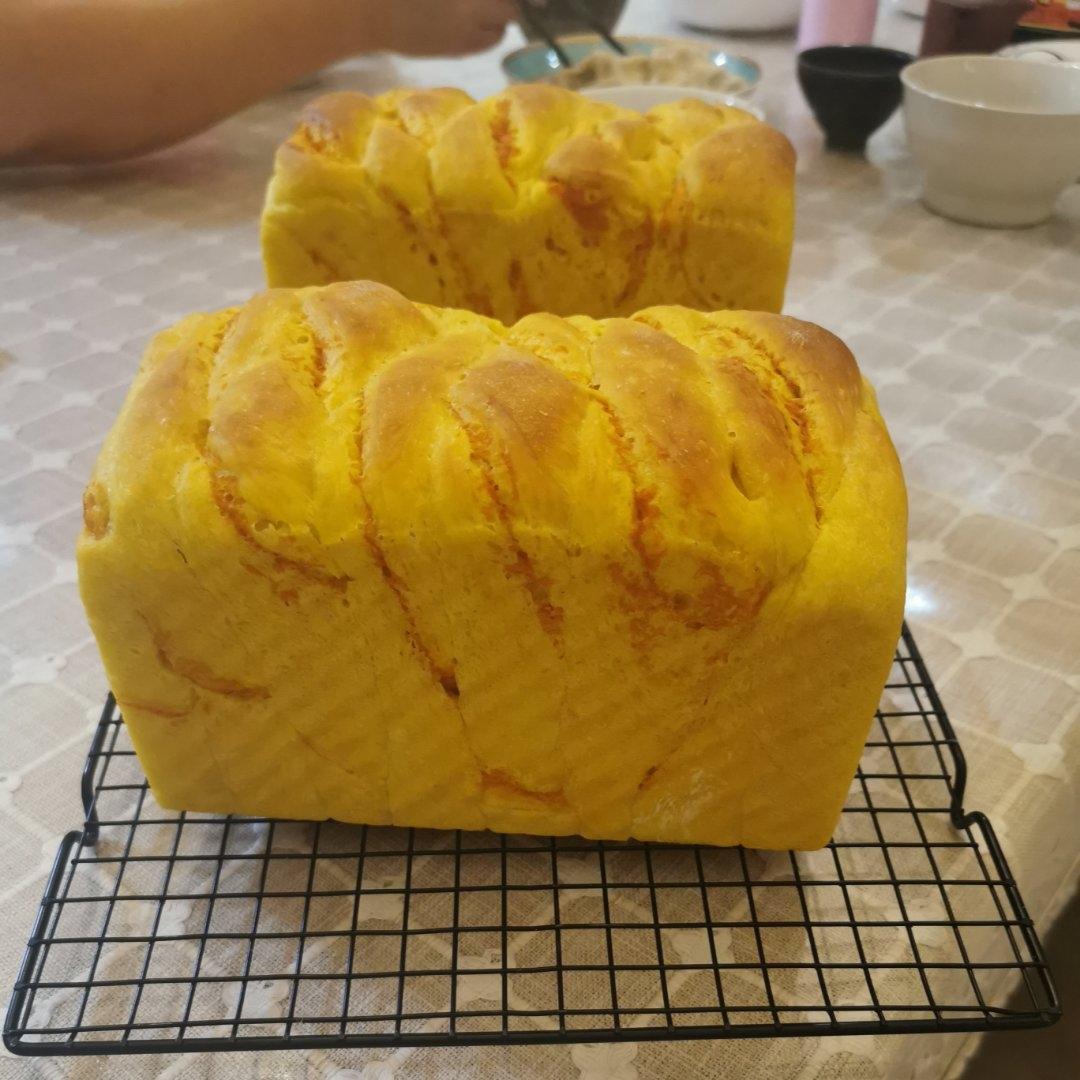 双倍美味南瓜吐司（双重南瓜，美味加倍）