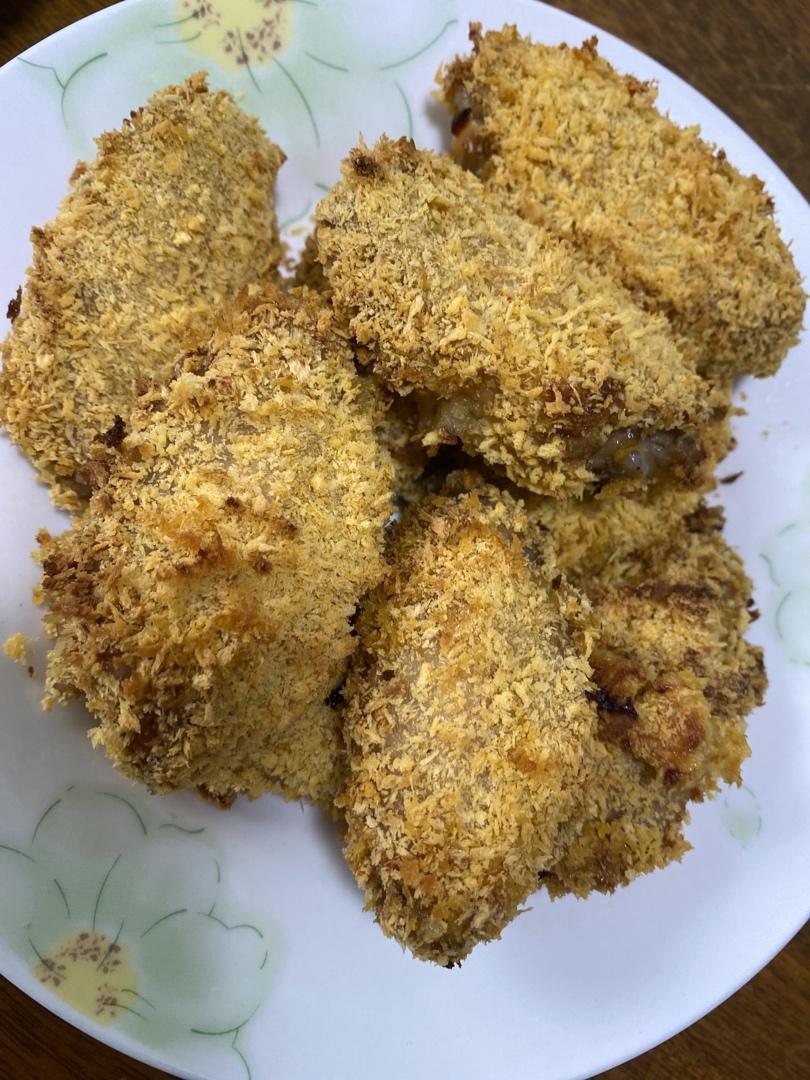 烤鸡翅（面包糠版）