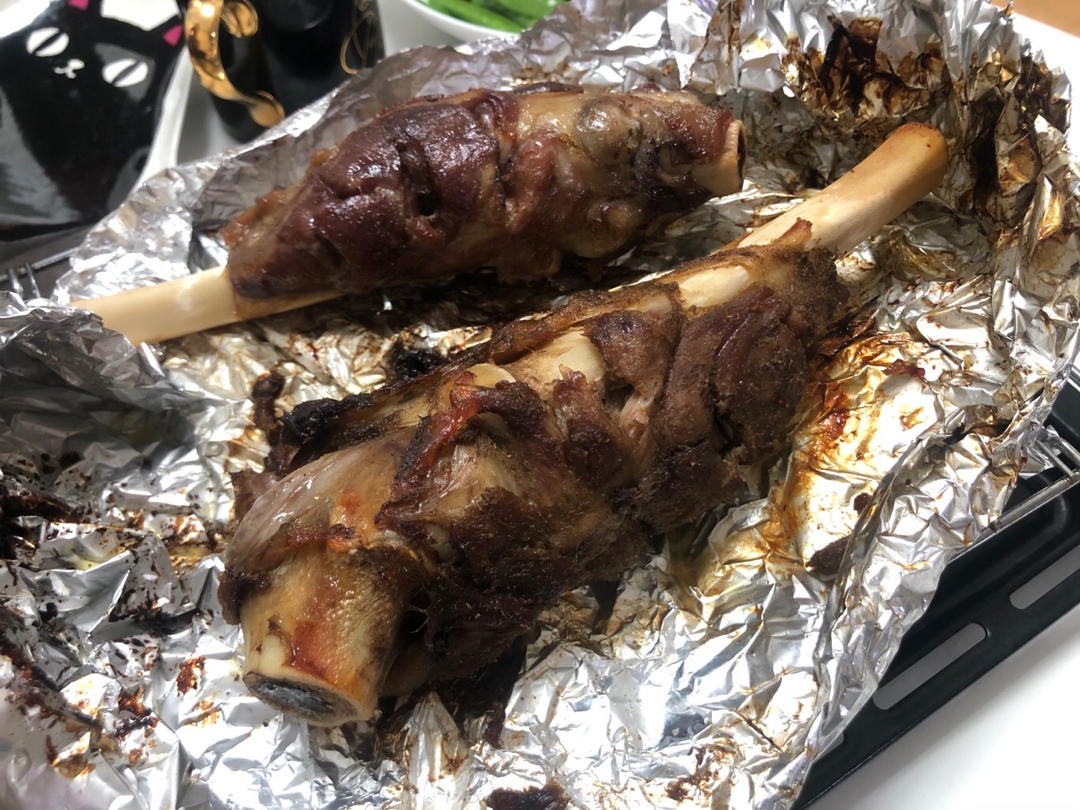 无敌好吃烤羊腿（快手）