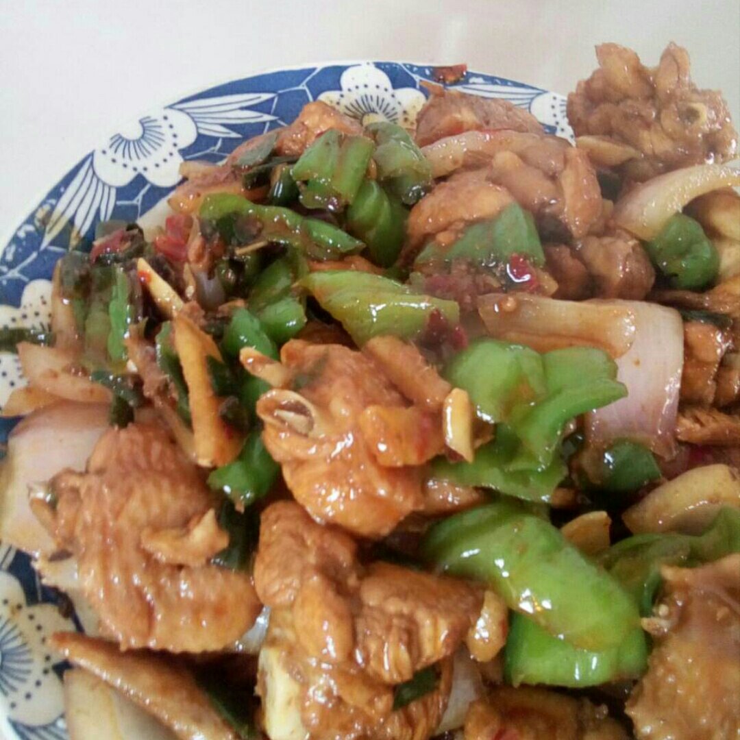 辣炒鸡腿肉 Spicy Fried Chicken