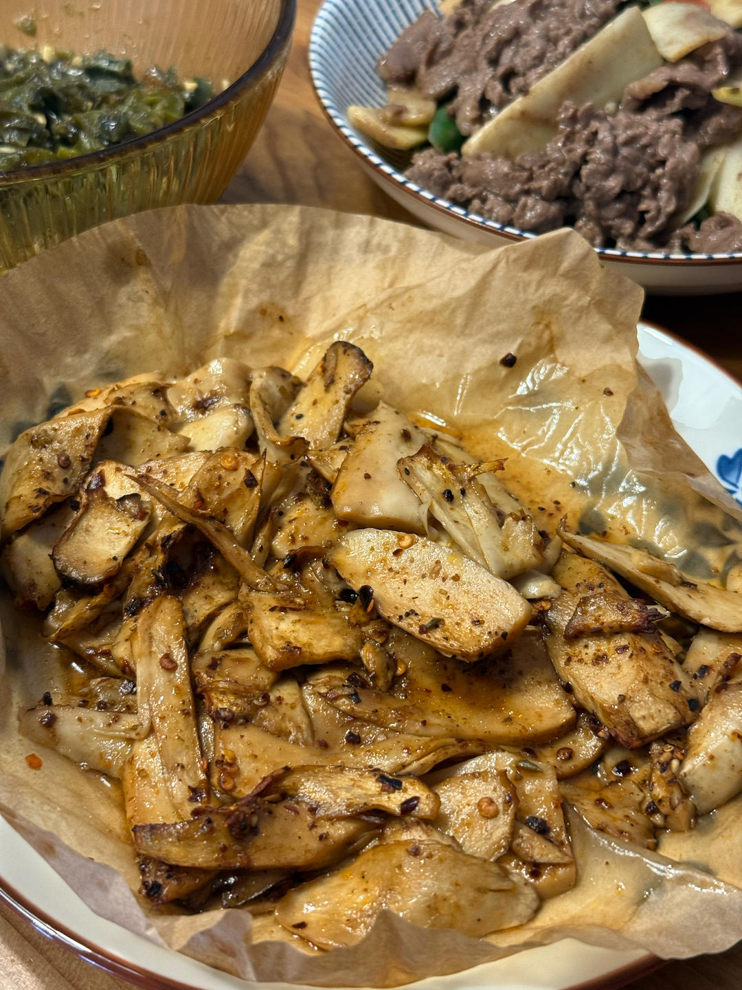 空气炸锅杏鲍菇