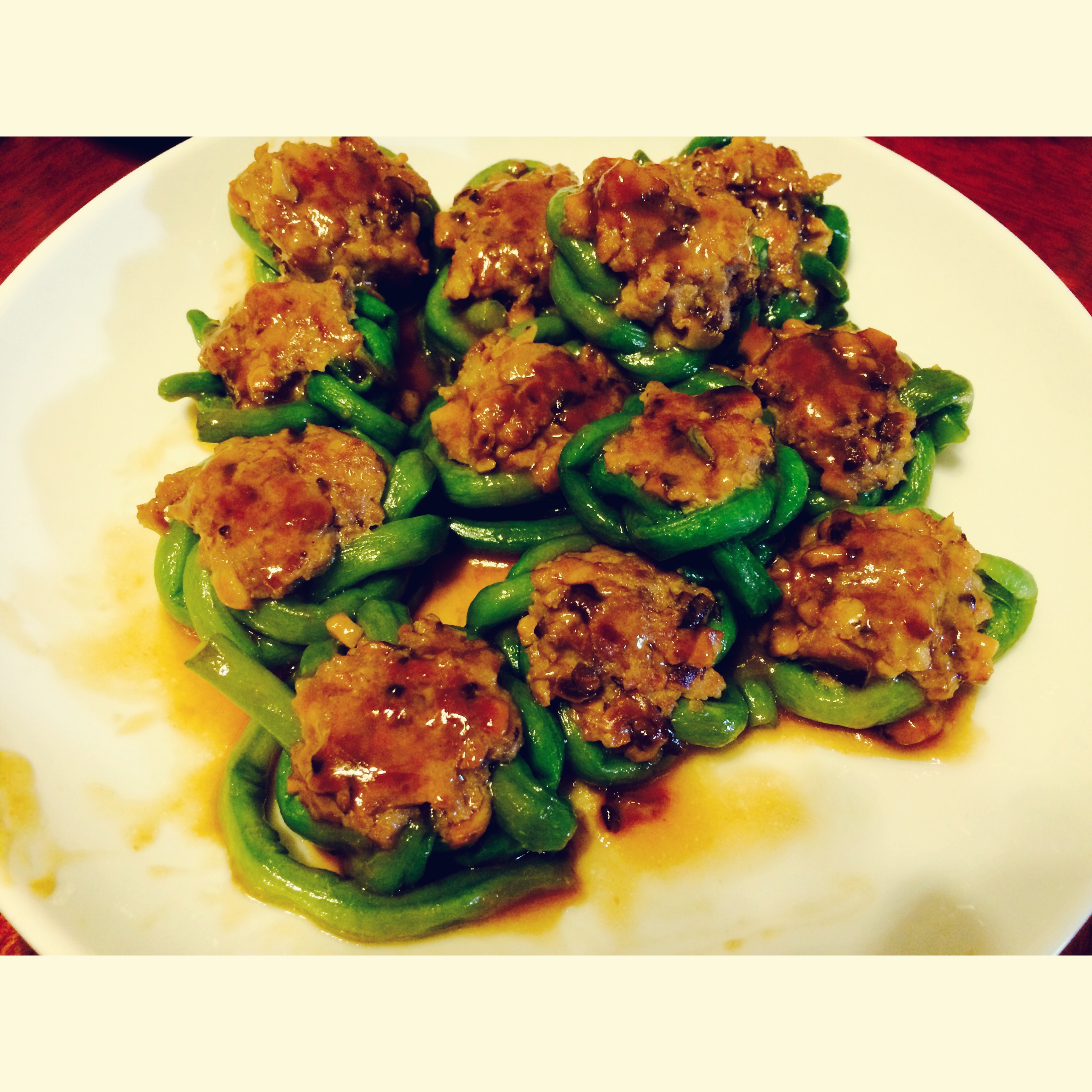 酿豆角