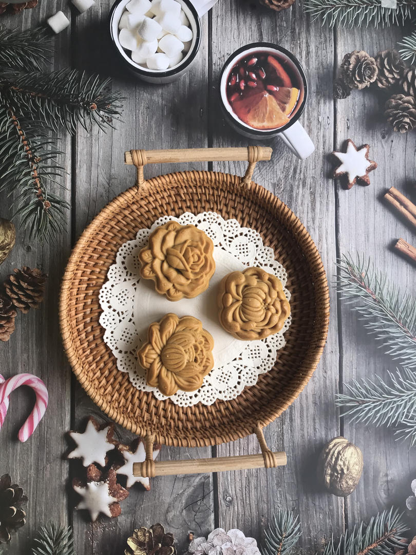 广式凤梨月饼（2020最火的款隔夜回油）