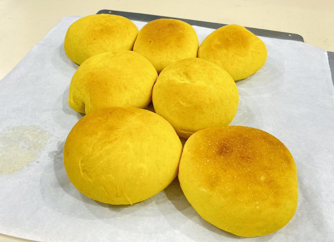 松软又好吃的南瓜乳酪软欧包❗️一次成功