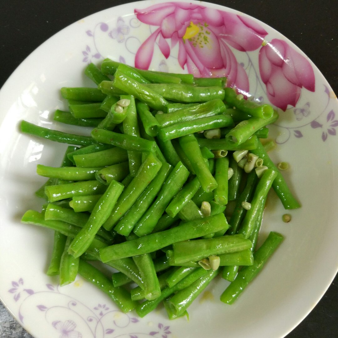 清炒豇豆