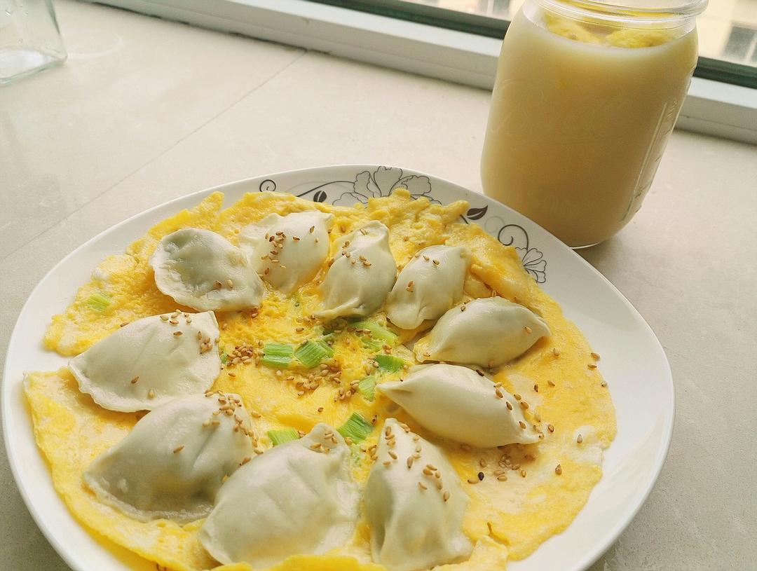 懒人快手抱蛋煎饺