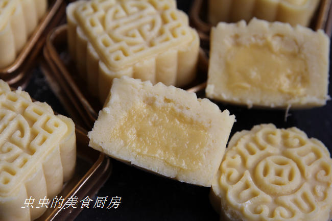 特别的榴莲绿豆糕的做法