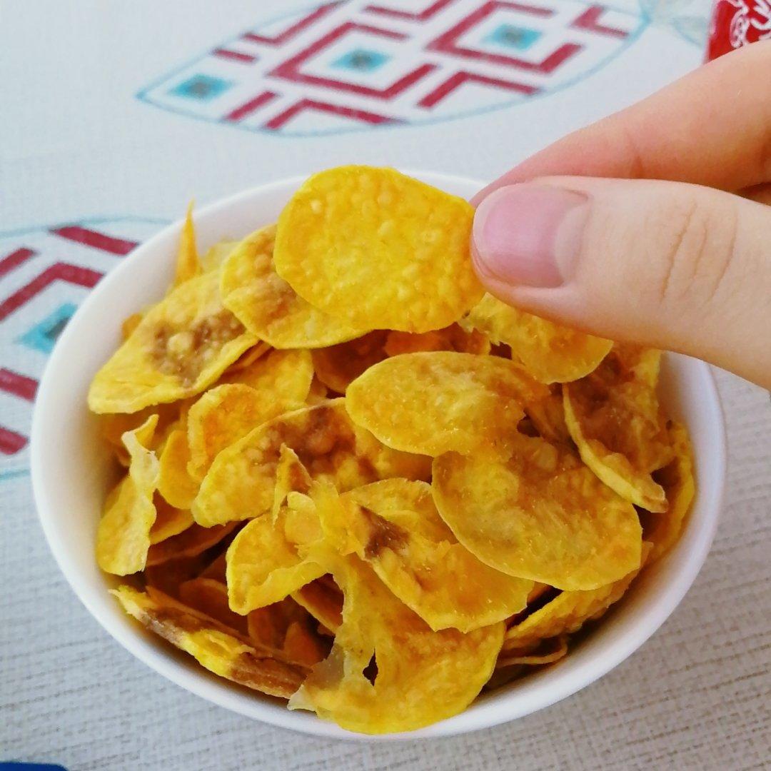 烤红薯片（微波炉）