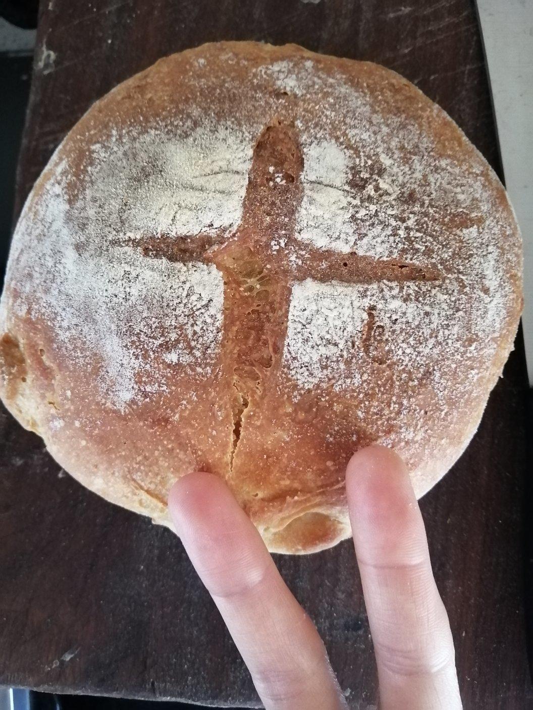 宝宝辅食 冷藏发酵法免揉（折叠法）欧式面包自留配方