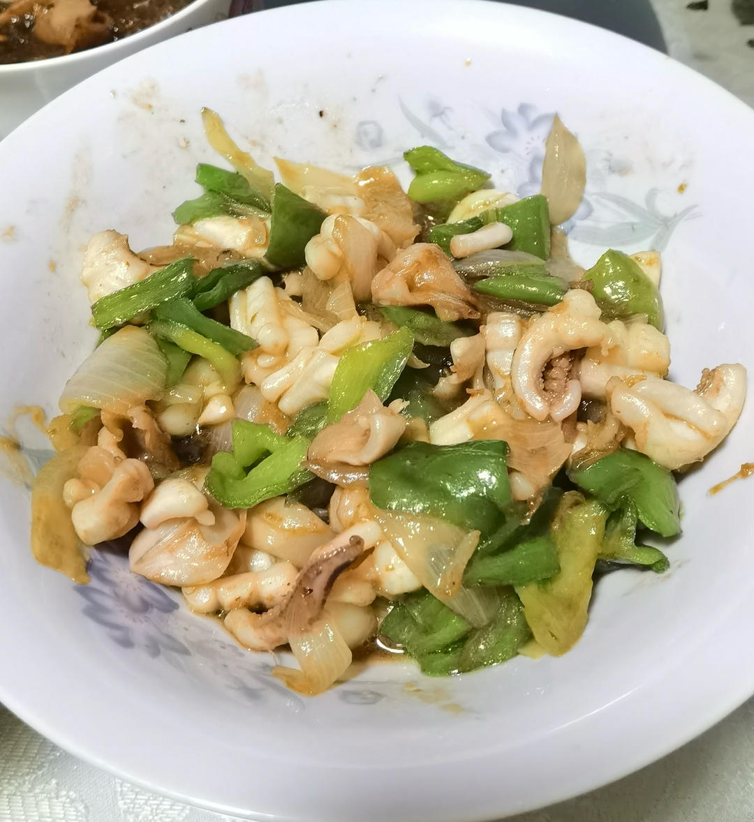 爆炒墨鱼 最好的下酒菜