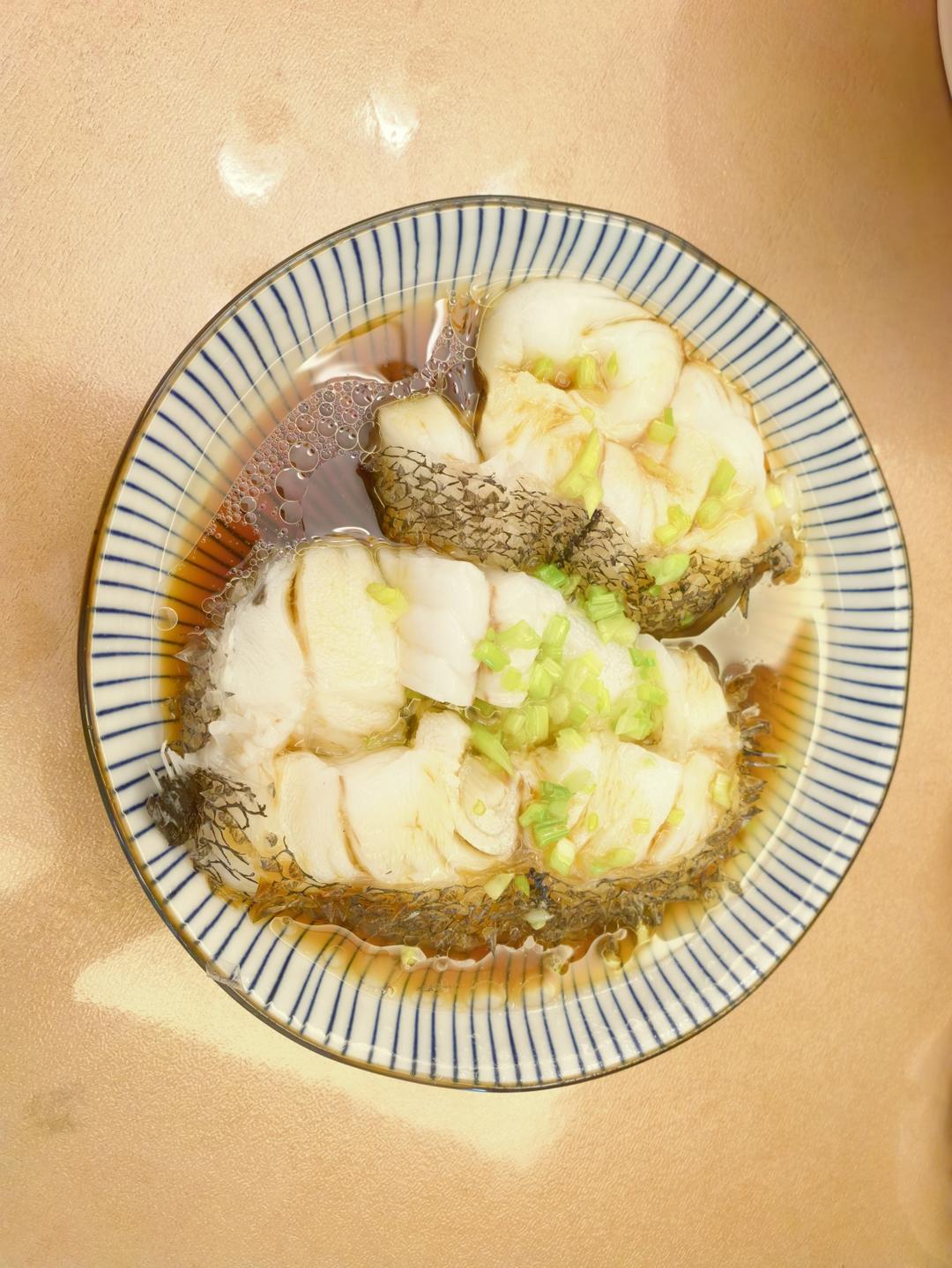一点没难度的清蒸鳕鱼