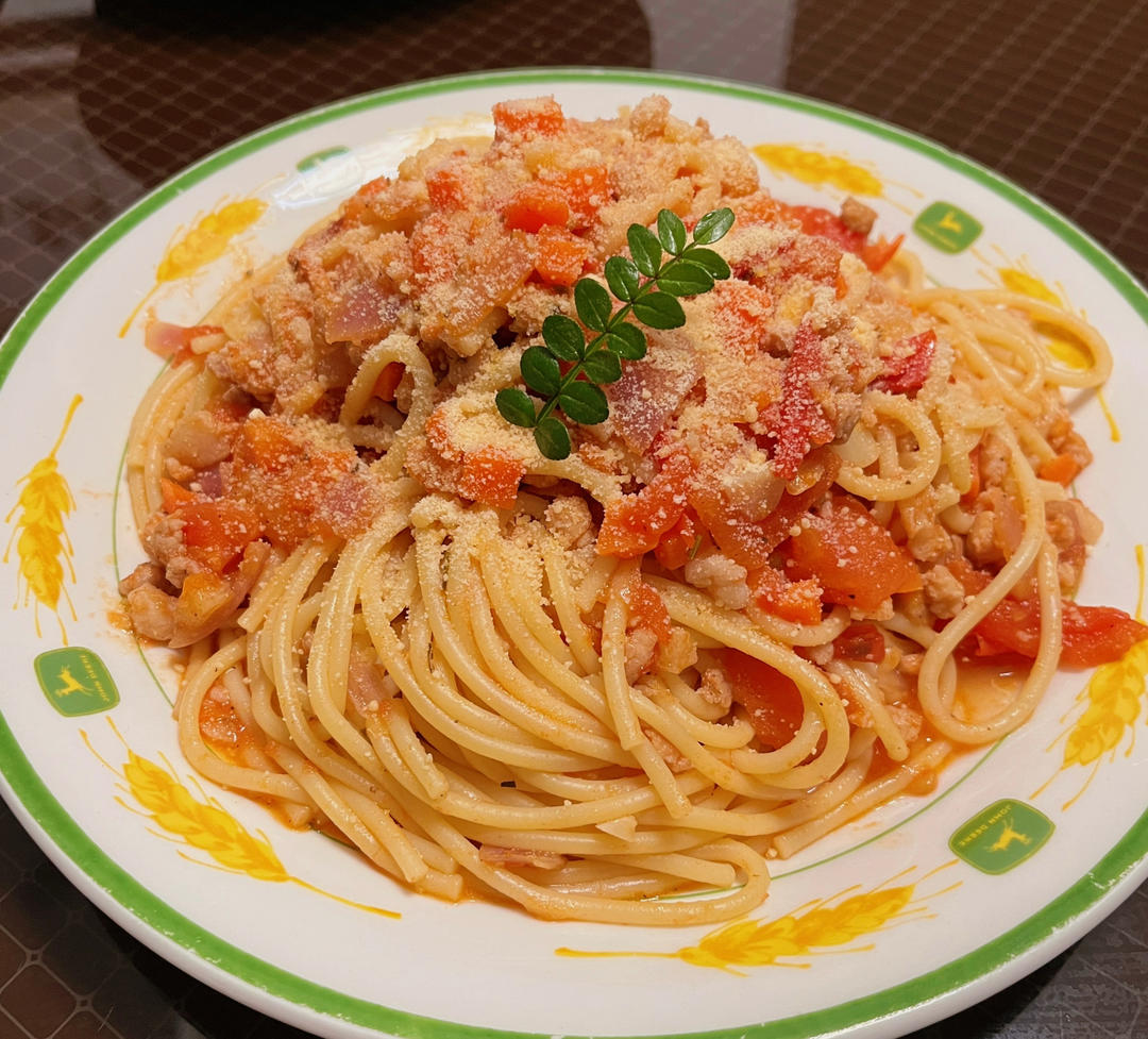 【番茄肉酱意面】