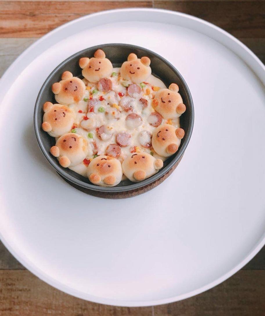 纯奶手撕吐司的做法 步骤1