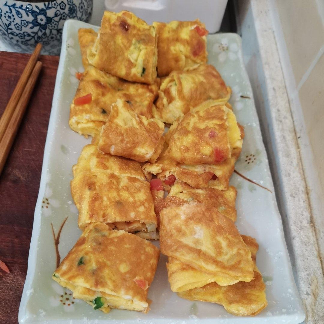 减脂餐｜日式厚蛋烧，快手健康早餐～