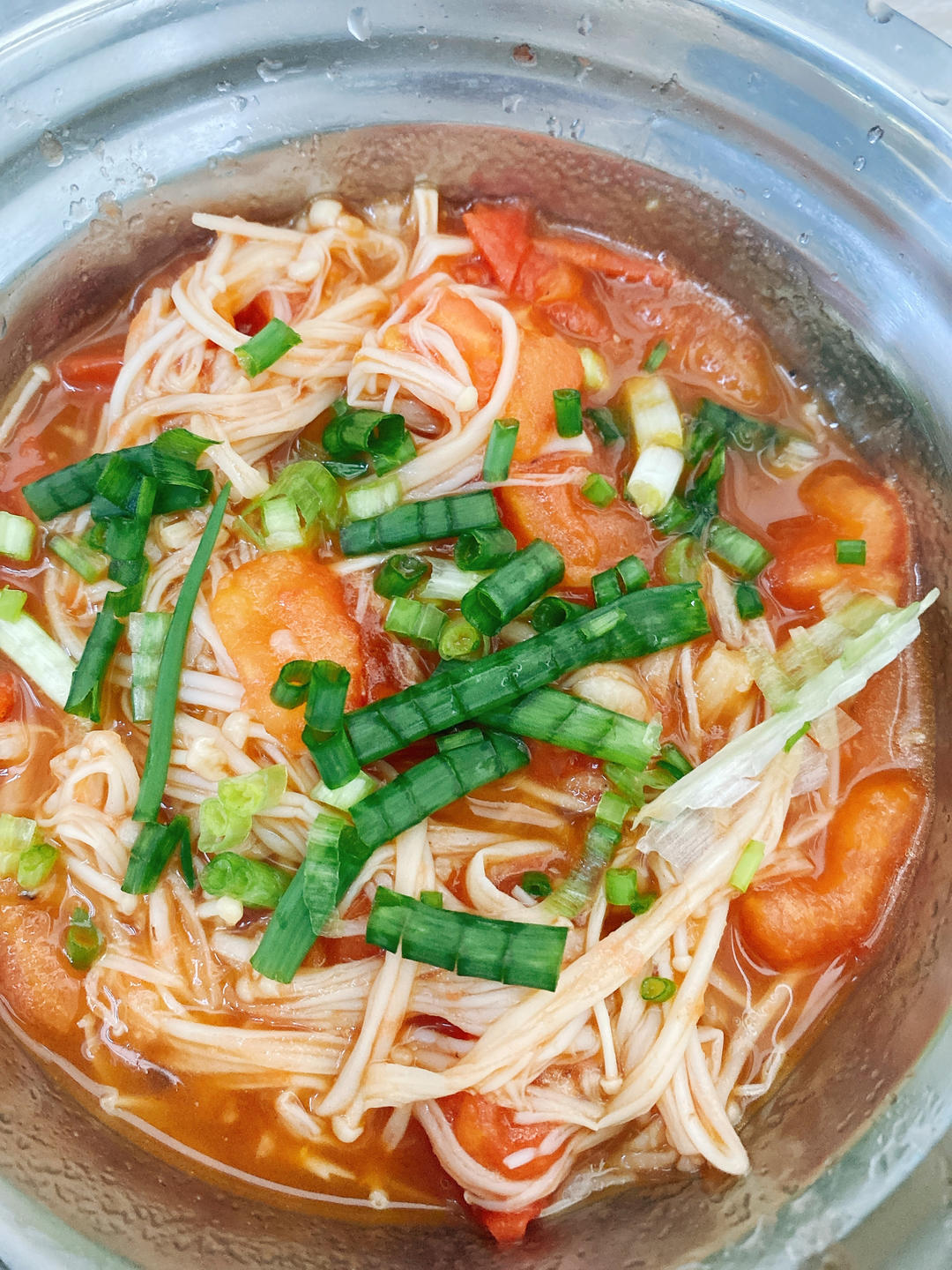 低脂低卡～营养又下饭的番茄金针菇