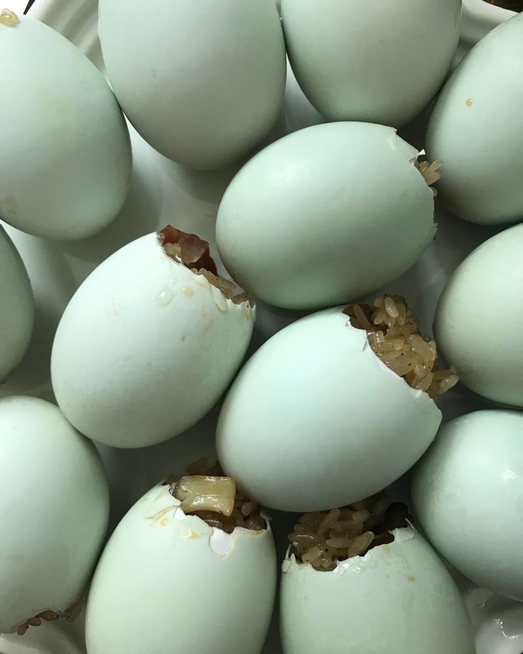 咸蛋超人！好吃的糯米咸蛋