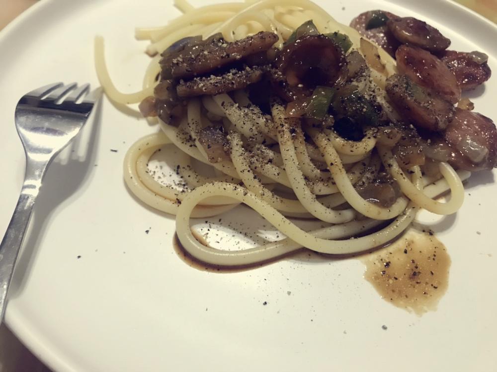 黑椒牛柳意面