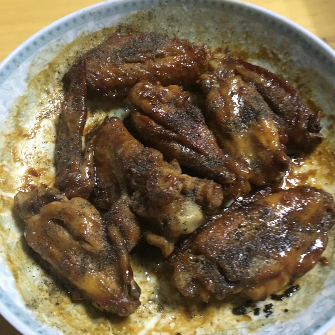 微波炉孜然烤鸡翅