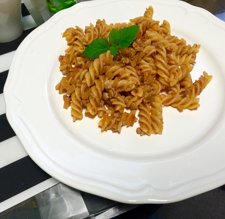 番茄肉酱意大利面