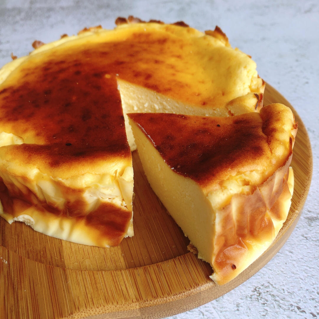 慕语菲做的巴斯克芝士蛋糕