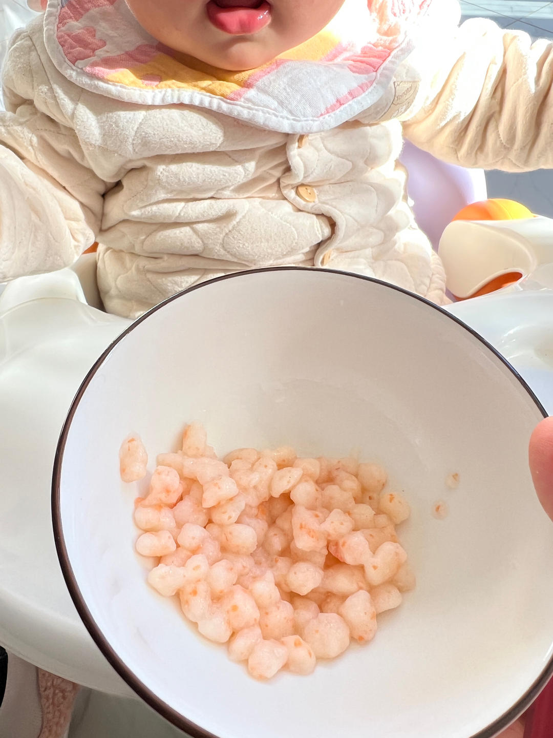 辅食 - 淮山鲜虾丸