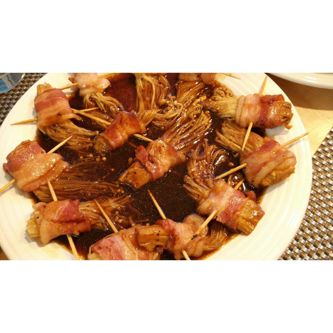 金针菇培根卷