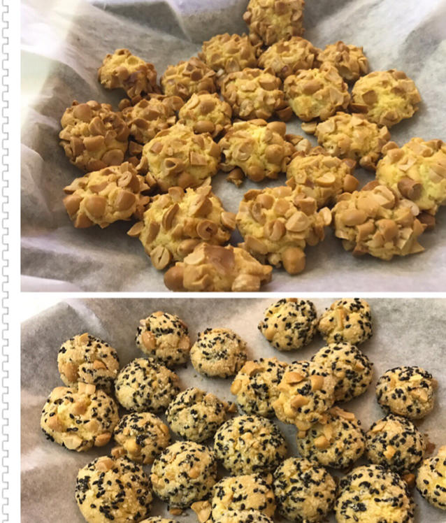 超级好吃的花生酥饼