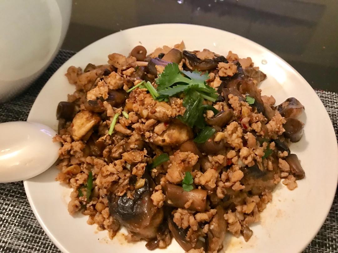 肉末炒粉丝