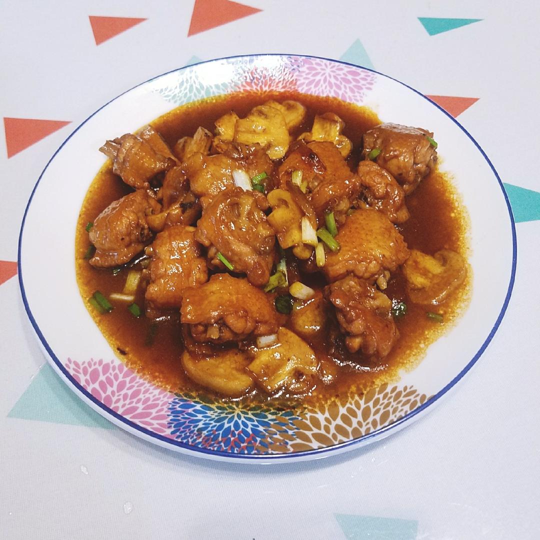 家常烧鸡块
