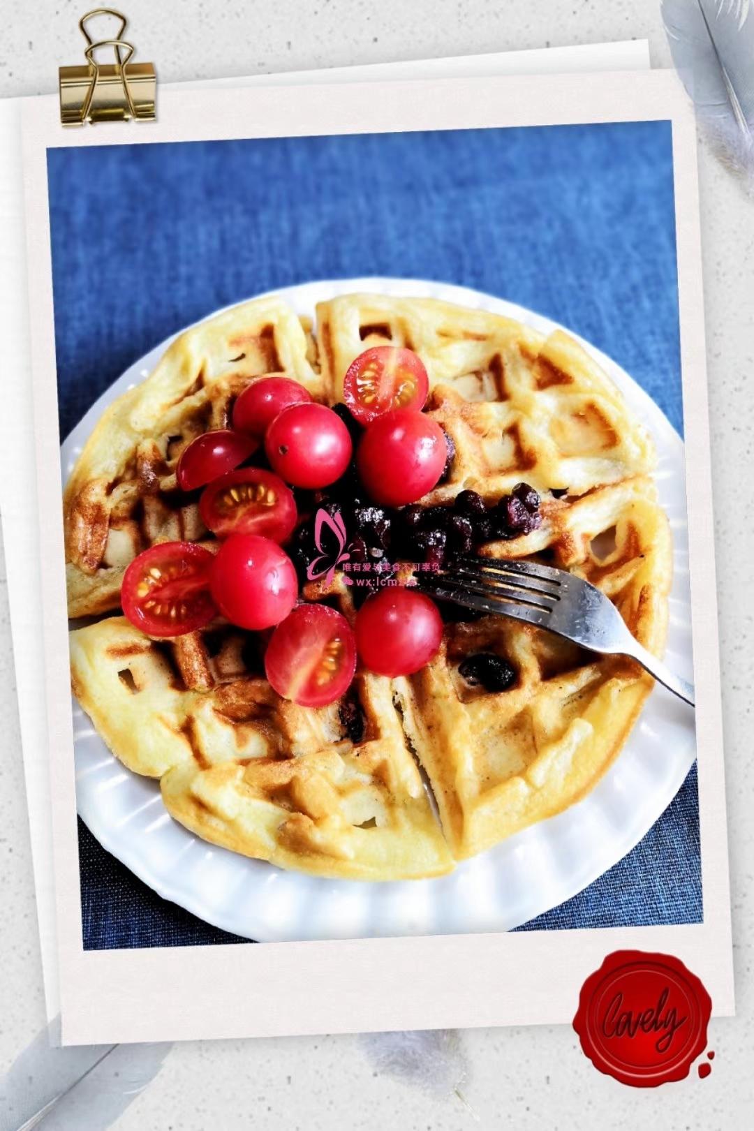 快手红豆松饼/红豆华夫饼