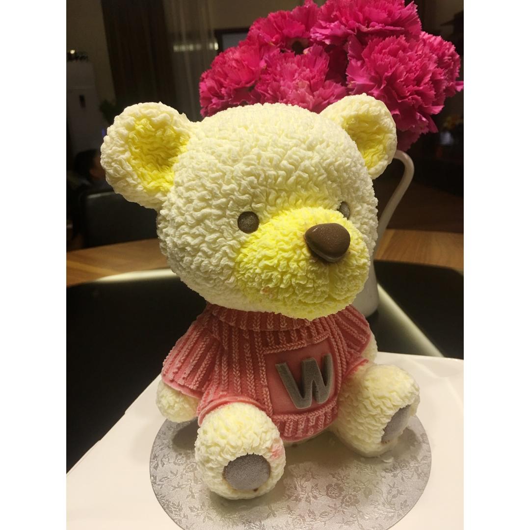 立体小熊蛋糕