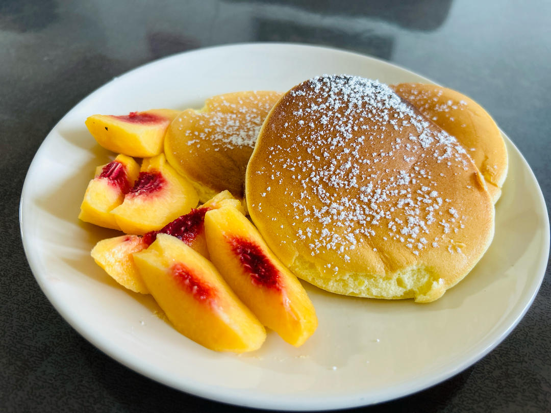 不用烤箱 15分钟无油低糖的舒芙蕾蛋糕松饼 🥞 蓬松绵软