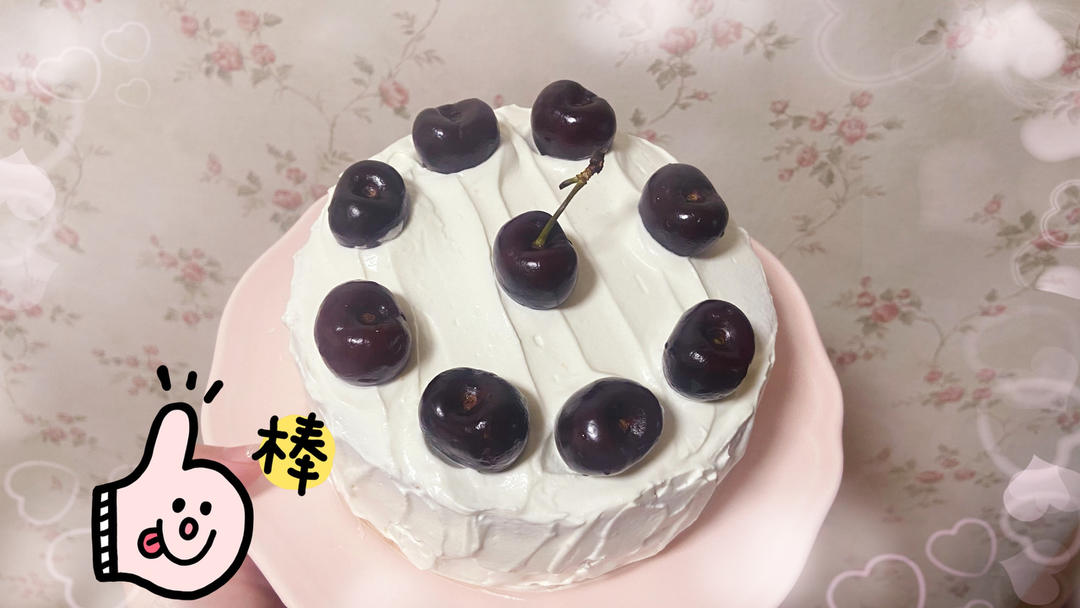 超柔软6寸戚风蛋糕(附8寸配方)零失败 超详细‼️含操作视频