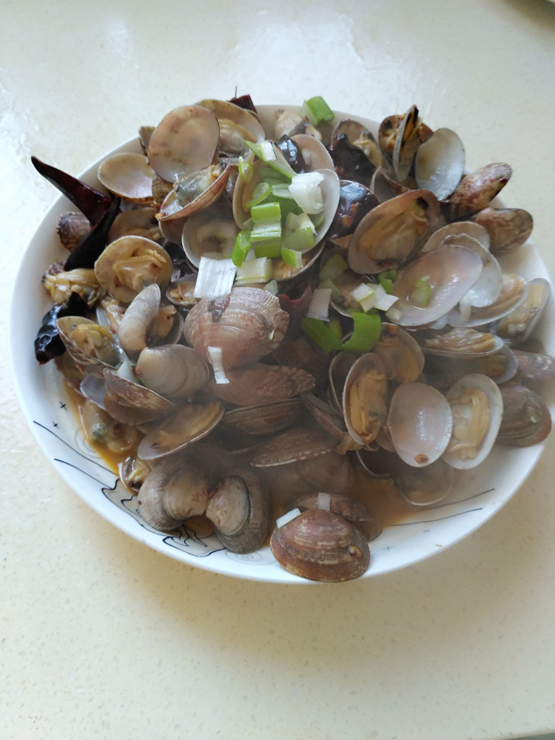 辣炒蛤蜊or清炒蛤蜊的做法