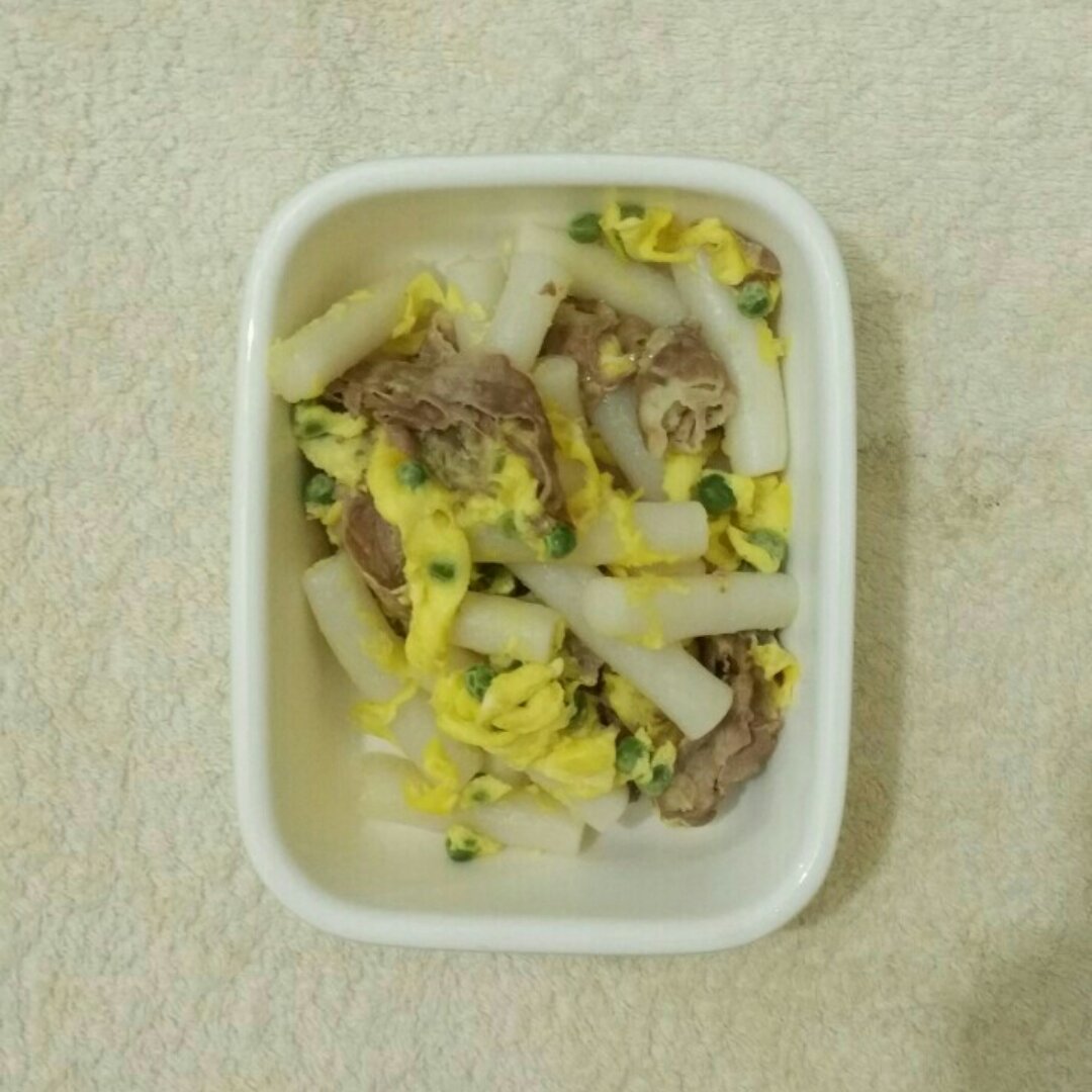 年糕滑蛋
