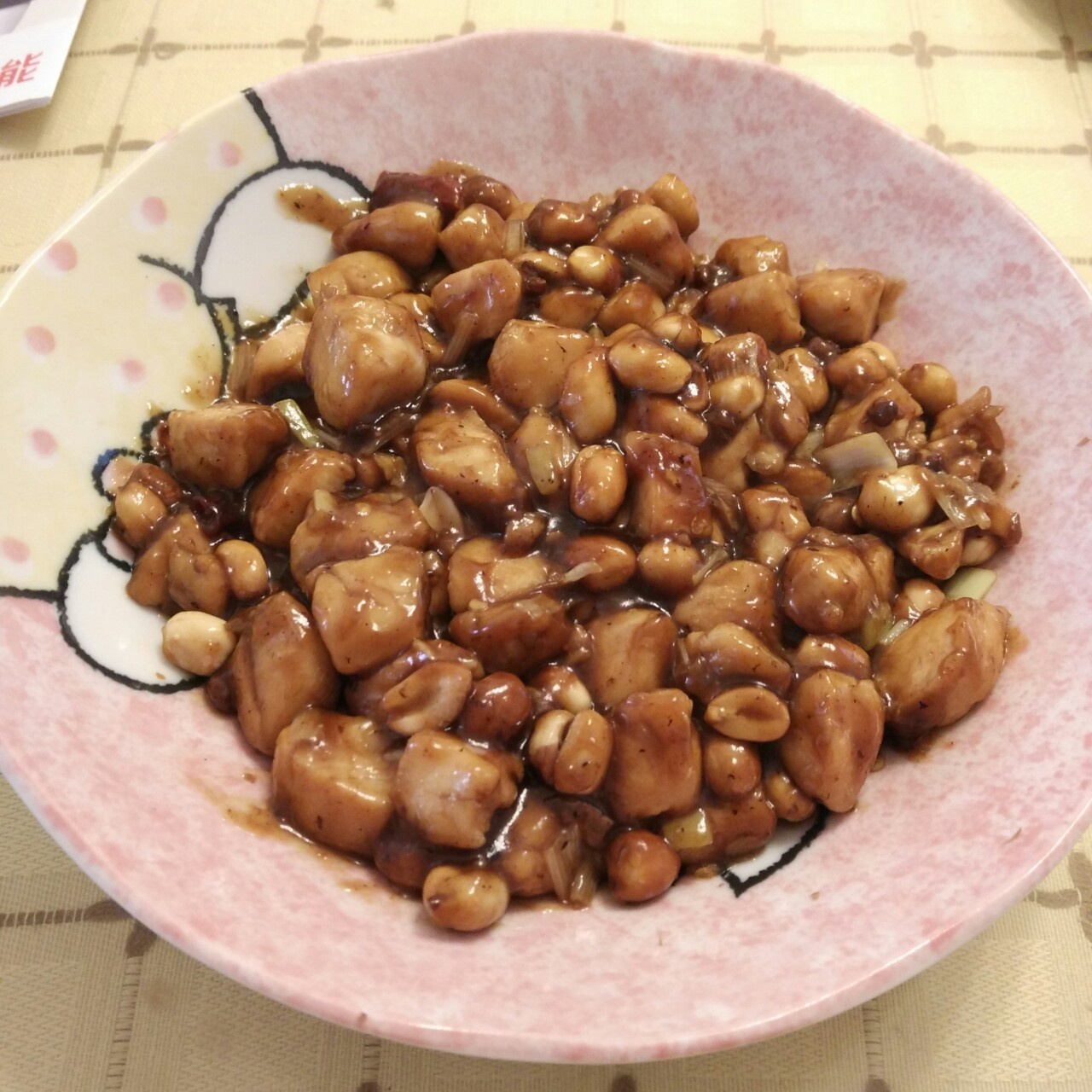 秘诀是雪碧的宫保鸡丁