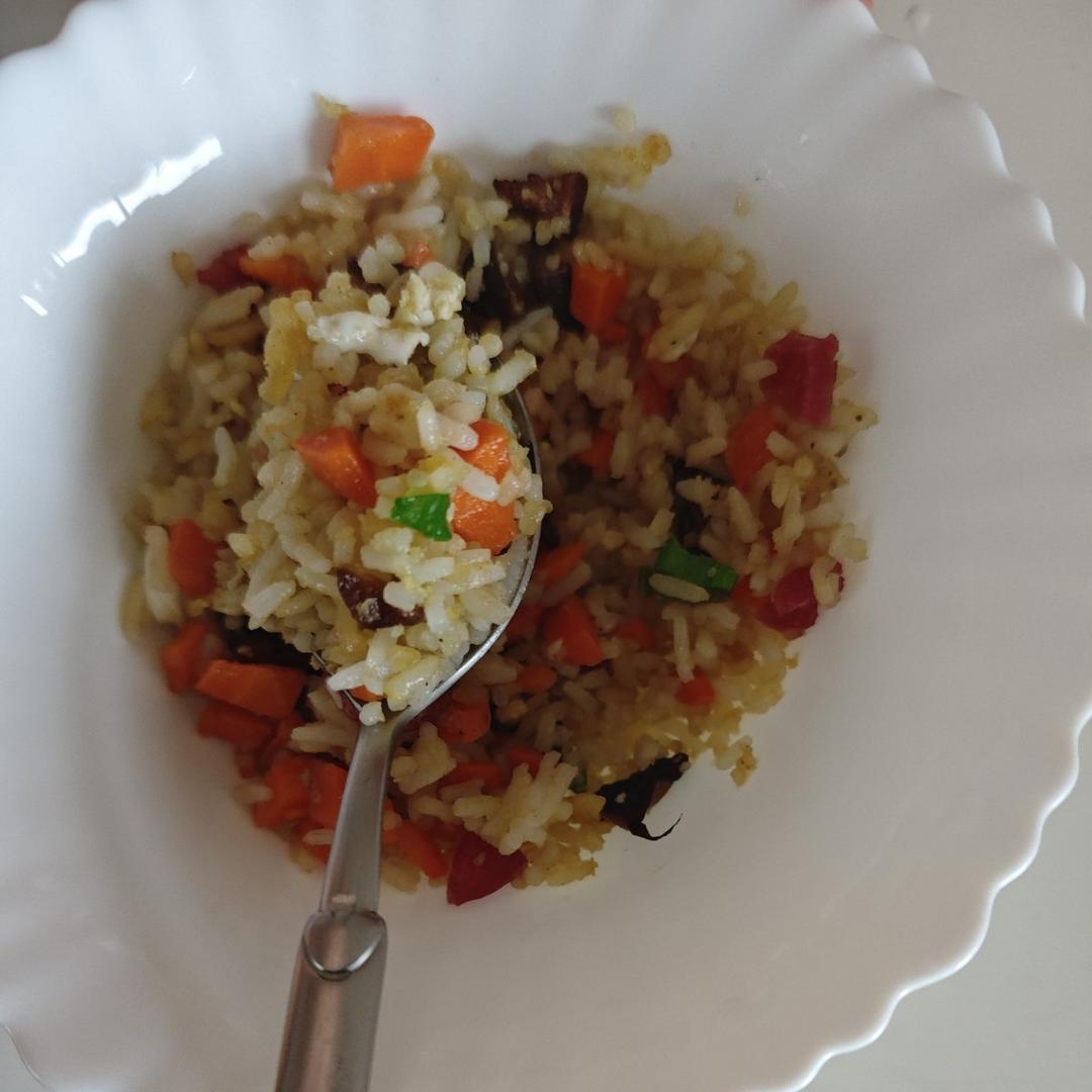 炒米饭蛋炒饭二十分钟快手家常