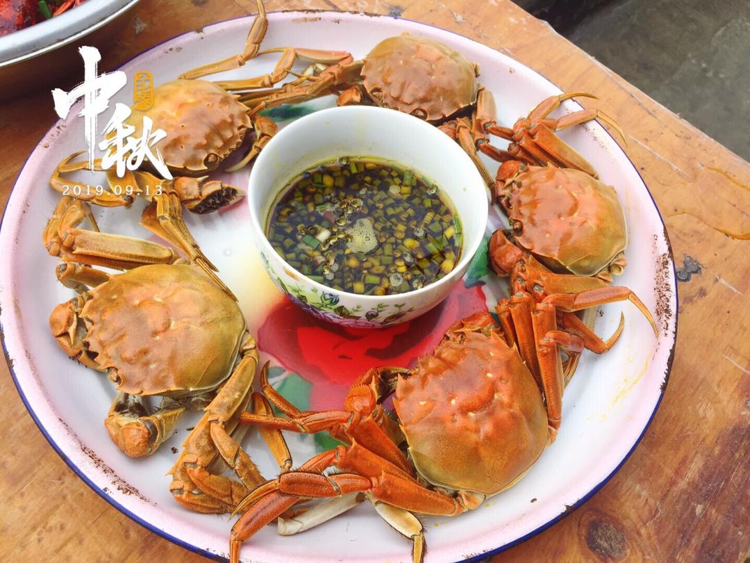 清蒸大闸蟹