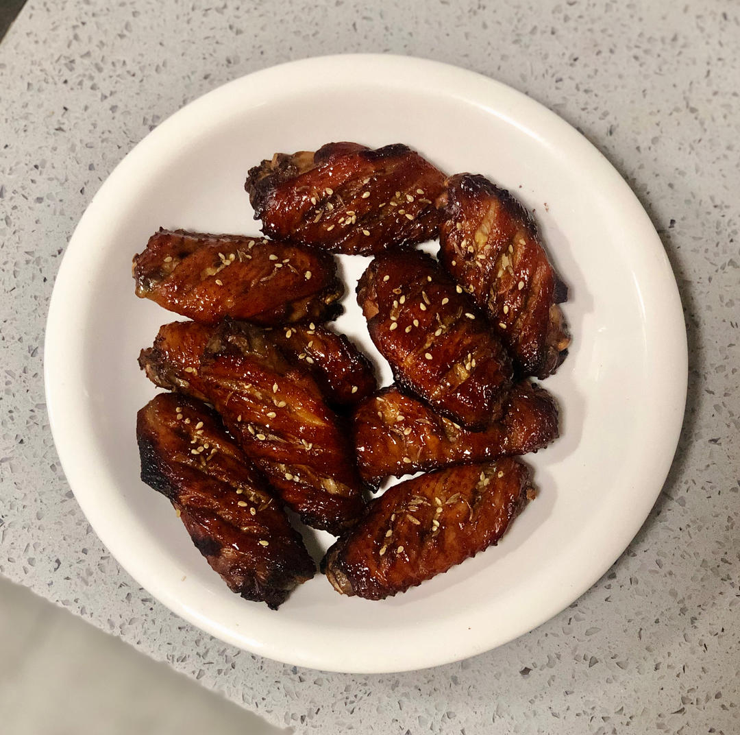 蜜汁鸡翅（烤箱）