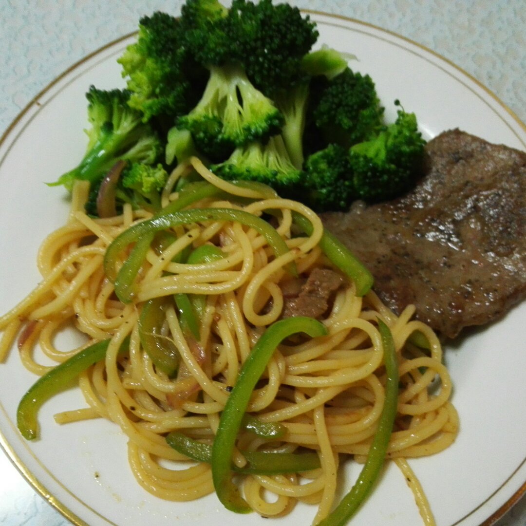 黑椒意面