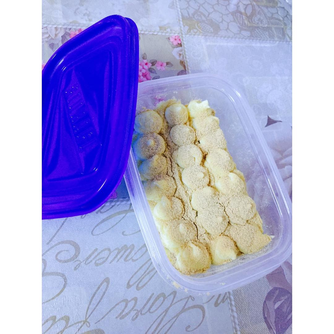 网红日式豆乳盒子蛋糕