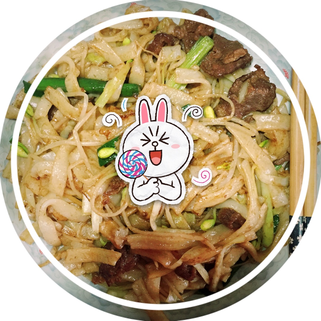 港式干炒牛河