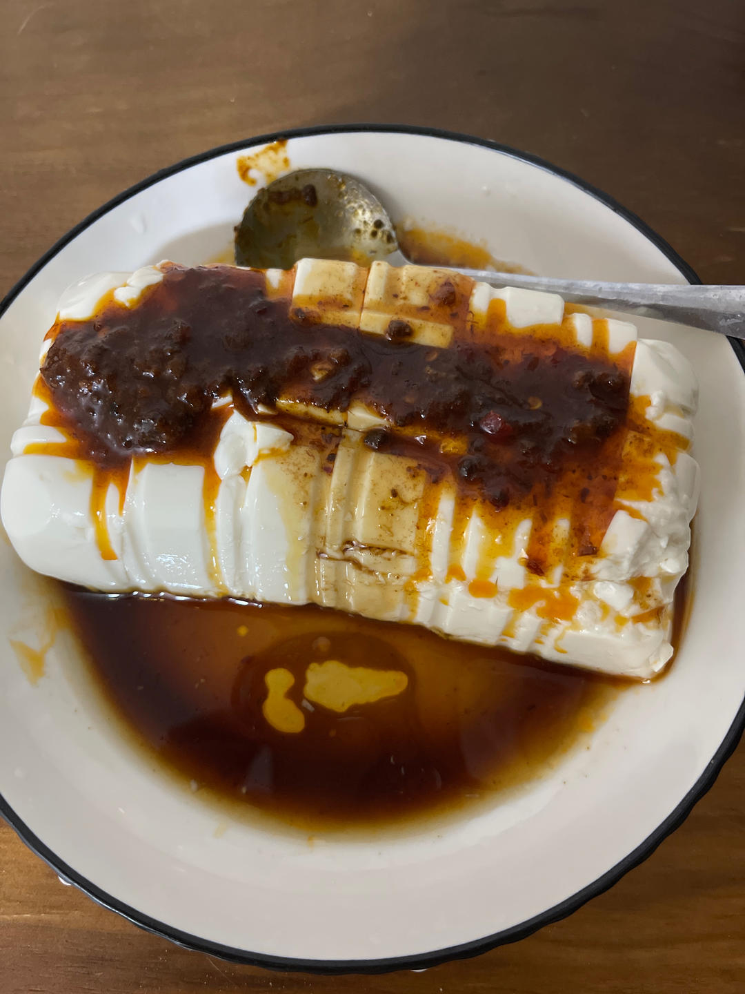 凉拌内酯豆腐(超快手)