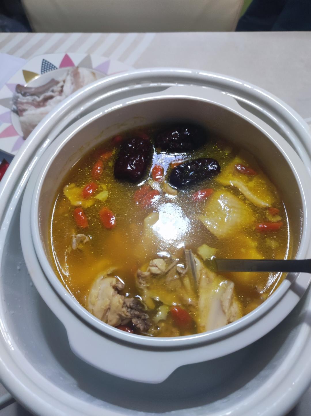 网红美食在家做｜金汤花胶鸡