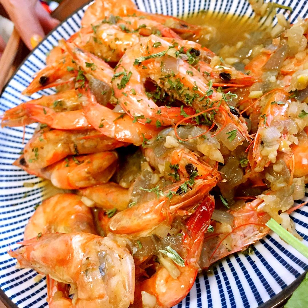 蒜香黄油虾