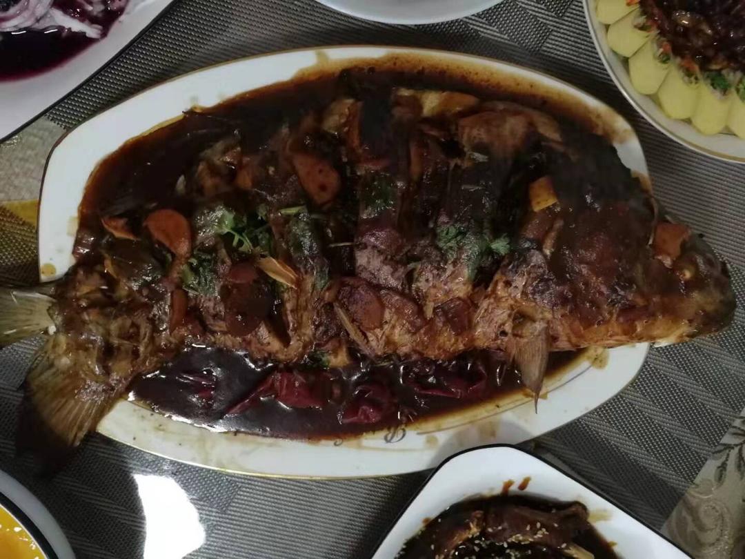 家常红烧鱼