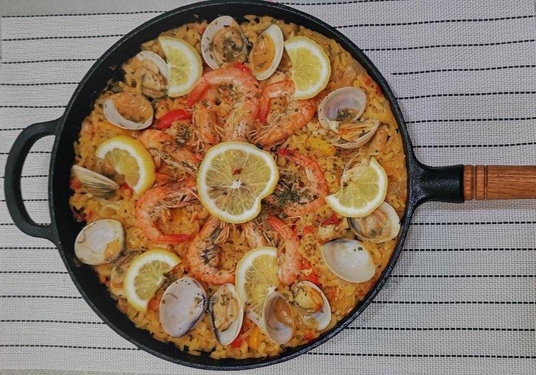 正宗paella 西班牙海鲜饭