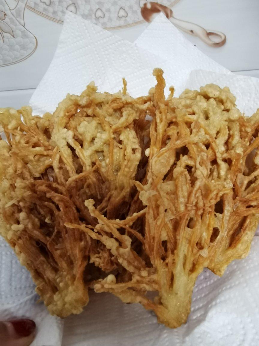 酥炸金针菇